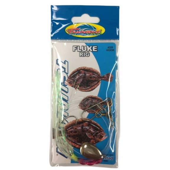 Fluke Spinner Rig - (#2/0 Hook)