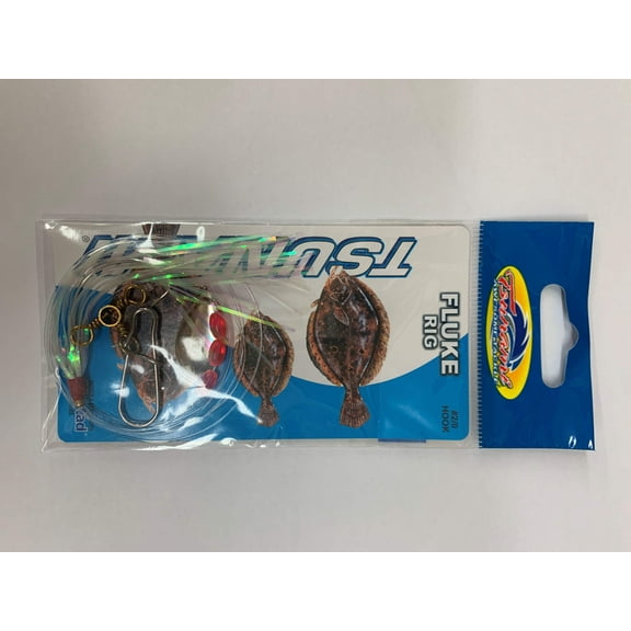 Fluke Spinner Rig - (#2/0 Hook)