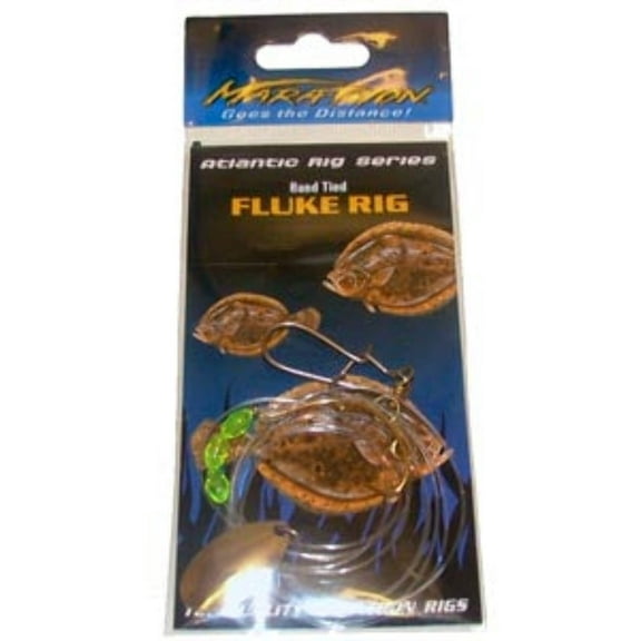 Fluke Spinner Rig w/ 3" Holographic Squid