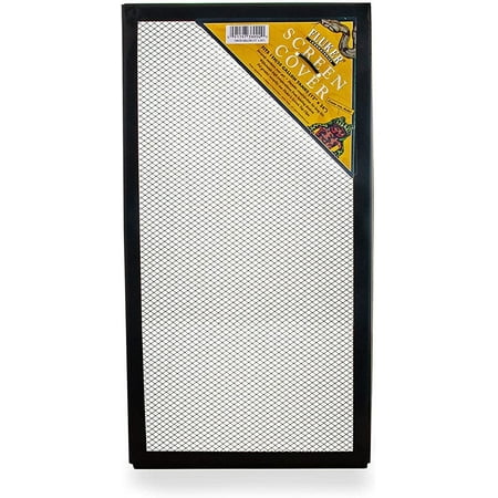 Fluker's 20-Gallon Pet Habitat Metal Screen Cover, 12"x24"