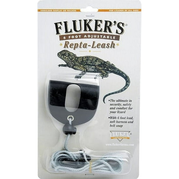 Fluker's Adjustable Repta-Leash, Small, 6'