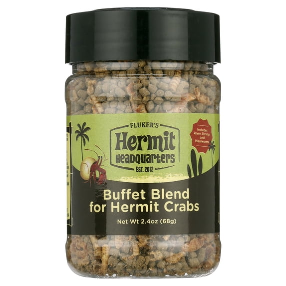 Fluker's Buffet Blend for Hermit Crabs, 2.4 oz