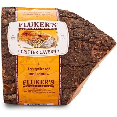 Fluker's Critter Cavern Corner Log (Large)