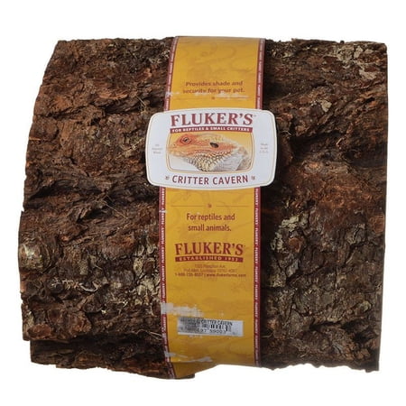 Fluker's Half Log Shelter for Reptiles, XLG