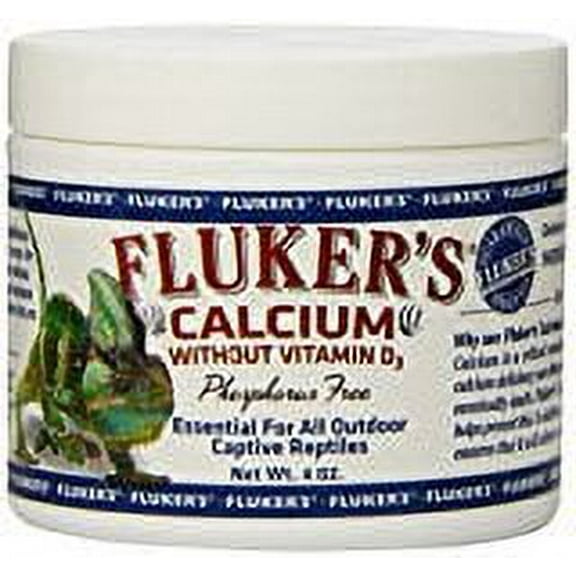 Fluker's Repta-Calcium without D3, 4 Oz
