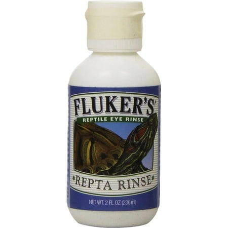 Fluker's Reptile Eye Rinse, Non-Irritating, 2 oz.