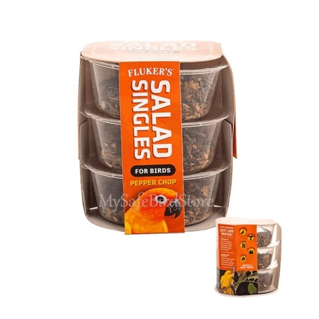 Fluker's Salad Singles Pepper Chop Blend for Birds