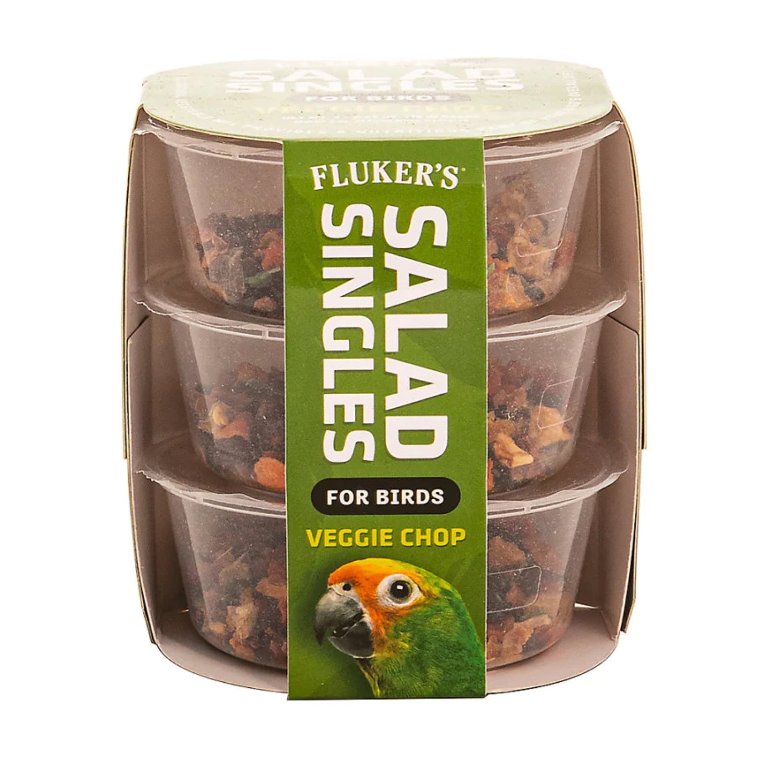 Fluker's Salad Singles Veggie Chop Blend for Birds