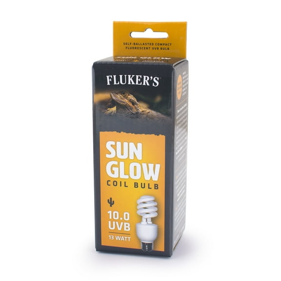 Fluker's Sun Glow Coil Bulb Desert, 10.0 UVB, 13 Watt