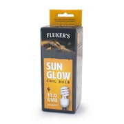 Flukers Sun Glow Coil Bulb Desert, 10.0 UVB, 13 Watt
