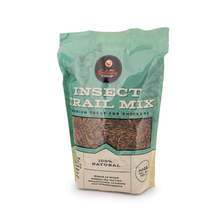 Fluker's The Culinary Coop Dried Insect Trail Mix, Premium Treats for Chickens, 20 oz Bag