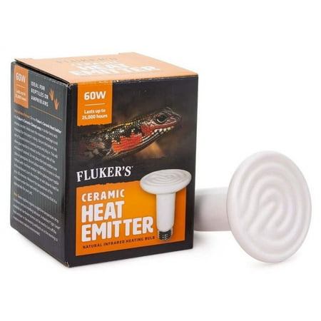 Flukers Ceramic Heat Emitter [Reptile, Heat Emitters] 60 Watt