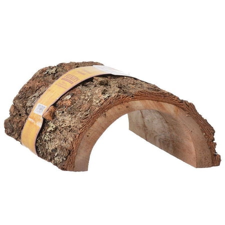 Flukers Critter Cavern Half-Log [Reptile, Hiding Places] X-Large (8"L x 8"W x 6"H)