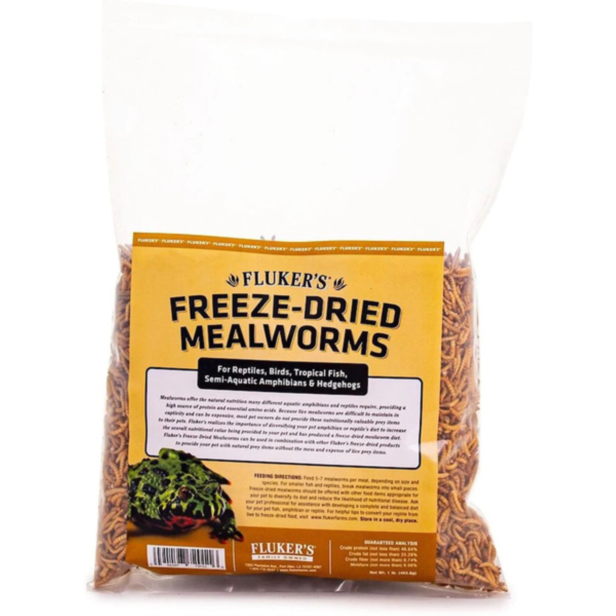 Image result for Flukers Freeze-Dried Mealworms for Reptiles, Birds, Tropical Fish ...