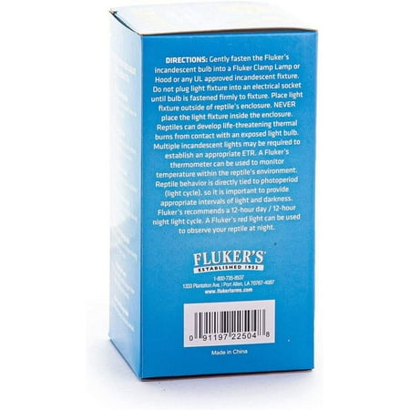 Flukers Neodymium Incandescent Full Spectrum Daylight Bulbs for Reptiles [Reptile, Lighting Incandescent] 150 watt