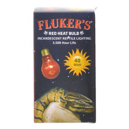 Flukers Red Heat Incandescent Bulb 40 Watt (6 Pack)