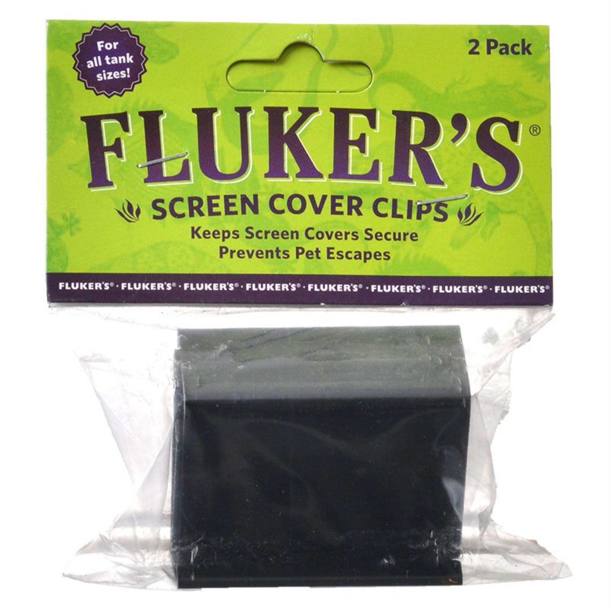 Flukers Screen Cover Clips for All Tank Sizes - Walmart.com