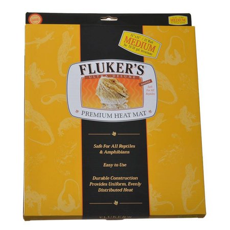 Flukers Ultra Deluxe Premium Heat Mat Medium - 12 Watts (20-30 Gallons)