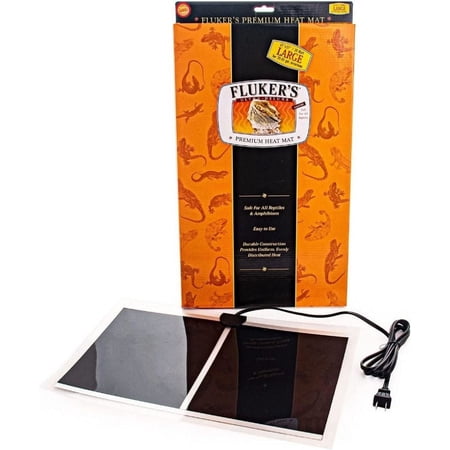 Flukers Ultra Deluxe Premium Heat Mat [Reptile, Heating UTH] Large - 20 Watts (30-40 Gallons)