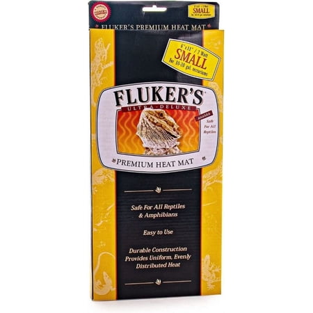 Flukers Ultra Deluxe Premium Heat Mat [Reptile, Heating UTH] Small - 7 Watts (10-20 Gallons)