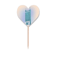 thumbnail image 1 of Fluorescence Mansion China Buildings Toothpick Flags Heart Lable Cupcake Picks, 1 of 3