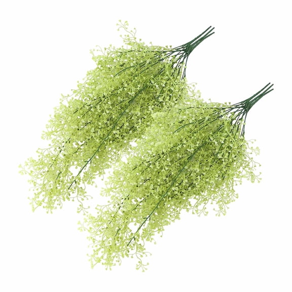 Fluorescence Yellow Hanging Flowers - Pruboru 2 Pack Reptile Plants Terrarium Hanging Fake Vines - with Suction Cup Artificial Leaves -for Bearded Dragons Lizards Geckos Snake Hermit Crab