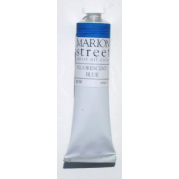 Fluorescent Blue Artist Oil Paint 55ml.