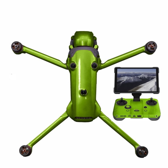 Fluorescent Decorative Sticker Kit for DJI MAVIC 4 Pro, Anti-Scratch Protective Film Waterproof Skin Sticker Decal for DJI MAVIC 4 Pro Drone and RC Pro2 Controller