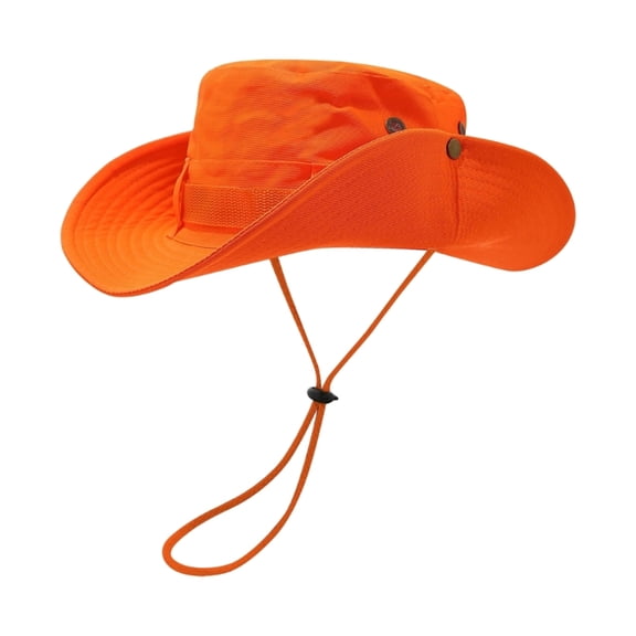 Fluorescent Fishing Hat for Men and Women Adjustable Strap Sun Protective Caps for Outdoor Activity Camping Hiking Gear