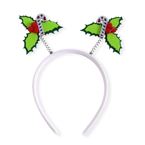 Fluorescent Hairband For Nighttime Event Soft Elastic Noctilucence Hairhoop for Christmas Party Gathering