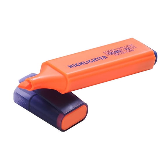 Fluorescent Highlighter Pen Quick Drying Inks Broad Chiseled Tip Marker For Highlighting Texts Notes Office Use