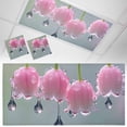 thumbnail image 1 of Fluorescent Light Covers 2 Pack 4x2 ft Lily Of The Valley Ceiling Light Covers Pink Flower Light Filters for Classroom, Office & Home, Drop Ceiling Light Covers, 1 of 8