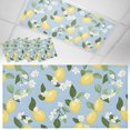 thumbnail image 1 of Fluorescent Light Covers 4 Pack 4x2 ft Blue Background Ceiling Light Covers Yellow Lemon White Flowers Light Filters for Classroom, Office & Home, Drop Ceiling Light Covers, 1 of 8