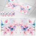 thumbnail image 1 of Fluorescent Light Covers 4 Pack 4x2 ft Pink Flowers Ceiling Light Covers Blue Pink Butterfly Light Filters for Classroom, Office & Home, Drop Ceiling Light Covers, 1 of 8