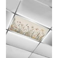 thumbnail image 1 of Fluorescent Light Covers for Ceiling Lights 1 Pack, Pastoral Botanical Magnetic Ceiling Light Covers 2x4 Feet for Classroom Office School, Farmhouse Floral Rustic Overhead Drop Ceiling Light Shade, 1 of 7