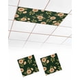 thumbnail image 1 of Fluorescent Light Covers for Ceiling Lights 2 Pack, Elegant Flowers Magnetic Ceiling Light Covers 2x4ft for Classroom Office, Spring Floral Daisy Watercolor Rustic Black Drop Ceiling Light Shade, 1 of 7