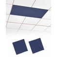 thumbnail image 1 of Fluorescent Light Covers for Ceiling Lights 2 Pack, Navy Blue Magnetic Classroom Light Covers 4x2 Feet, Modern Solid Color Blue Cosatal Fluorescent Ceiling Filters for Office Classroom, 1 of 7