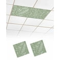 thumbnail image 1 of Fluorescent Light Covers for Ceiling Lights 2 Pack, Sage Green Botanical Magnetic Ceiling Light Covers 2x4ft for Classroom Office School, Spring Floral Summer Plants Overhead Drop Ceiling Light Shade, 1 of 7