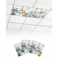 thumbnail image 1 of Fluorescent Light Covers for Ceiling Lights 3 Pack, Blue Fall Magnetic Ceiling Light Covers 2x4ft for Classroom Office School, Thanksgiving Pumpkins Weeping Maple Leaf Drop Ceiling Light Shade, 1 of 7