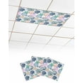 thumbnail image 1 of Fluorescent Light Covers for Ceiling Lights 3 Pack, Coastal Beach Magnetic Ceiling Light Covers 2x4ft for Classroom Office School, Watercolor Nautical Starfish Shell Overhead Drop Ceiling Light Shade, 1 of 7