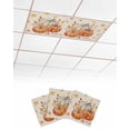 thumbnail image 1 of Fluorescent Light Covers for Ceiling Lights 3 Pack, Orange Gray Pumpkins Fall Magnetic Ceiling Light Covers 2x4ft for Classroom Office School, Thanksgiving Botanical Overhead Drop Ceiling Light Shade, 1 of 7