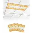 thumbnail image 1 of Fluorescent Light Covers for Ceiling Lights 4 Pack,Orange Botanical Magnetic Ceiling Light Covers 2x4ft for Classroom Office School,Watercolor Pastoral Weeping Leaf Overhead Drop Ceiling Light Shade, 1 of 7