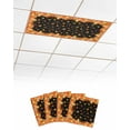 thumbnail image 1 of Fluorescent Light Covers for Ceiling Lights 4 Pack, Orange Yellow Fall Magnetic Ceiling Light Covers 2x4ft for Classroom Office, Pumpkins Harvest Botanical Thanksgiving Black Drop Ceiling Light Shade, 1 of 7