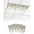 thumbnail image 1 of Fluorescent Light Covers for Ceiling Lights 4 Pack, Teal Brown Botanical Magnetic Ceiling Light Covers 2x4ft for Classroom Office School, Pastoral Fall Weeping Maple Leaf Drop Ceiling Light Shade, 1 of 7