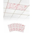thumbnail image 1 of Fluorescent Light Covers for Ceiling Lights 4 Pack,Vintage Pink Mushroom Magnetic Ceiling Light Covers 2x4 Feet for Classroom Office School,Fall Botanical Farmhouse Overhead Drop Ceiling Light Shade, 1 of 7