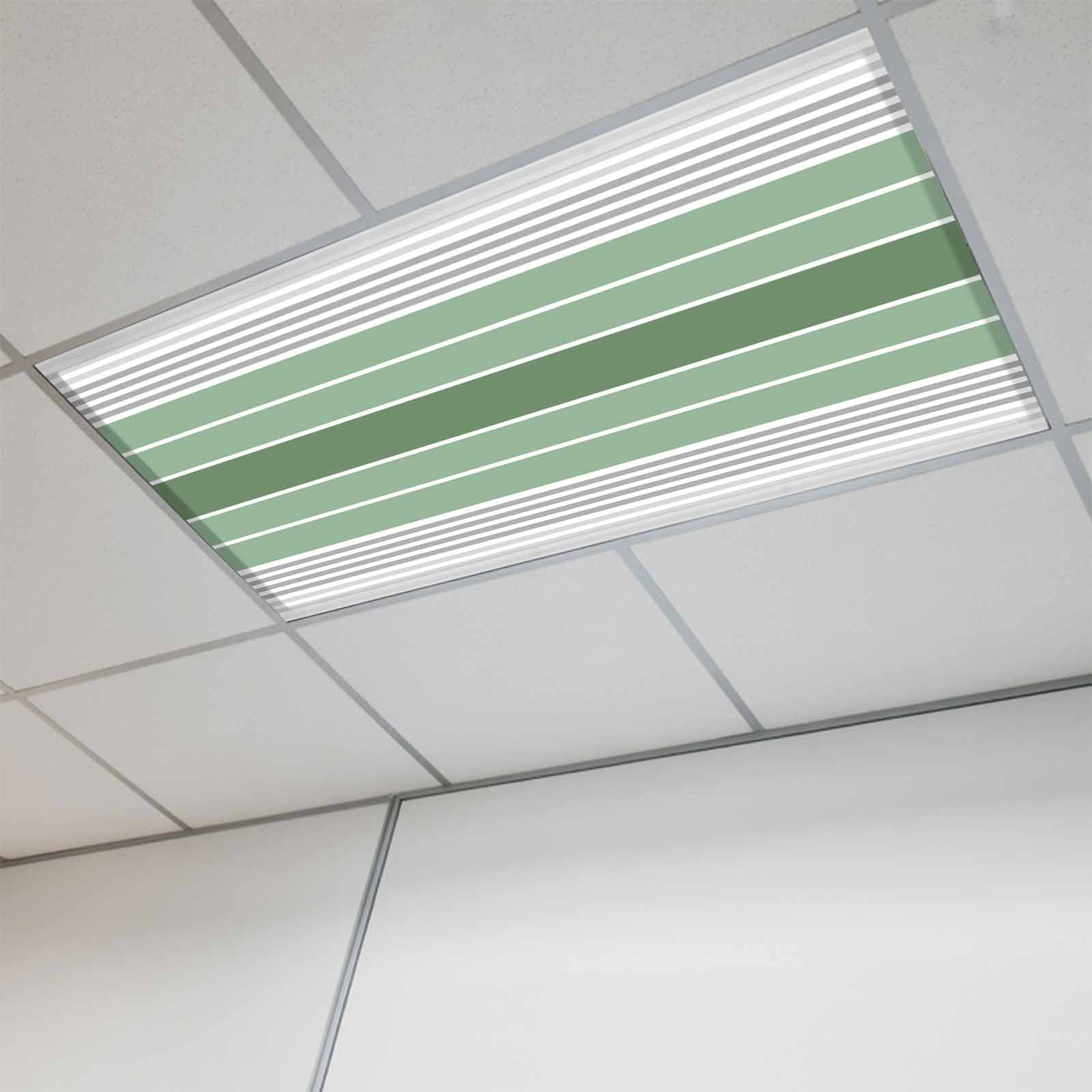 Fluorescent Light Covers for Ceiling Lights Classroom, Abstract Retro ...