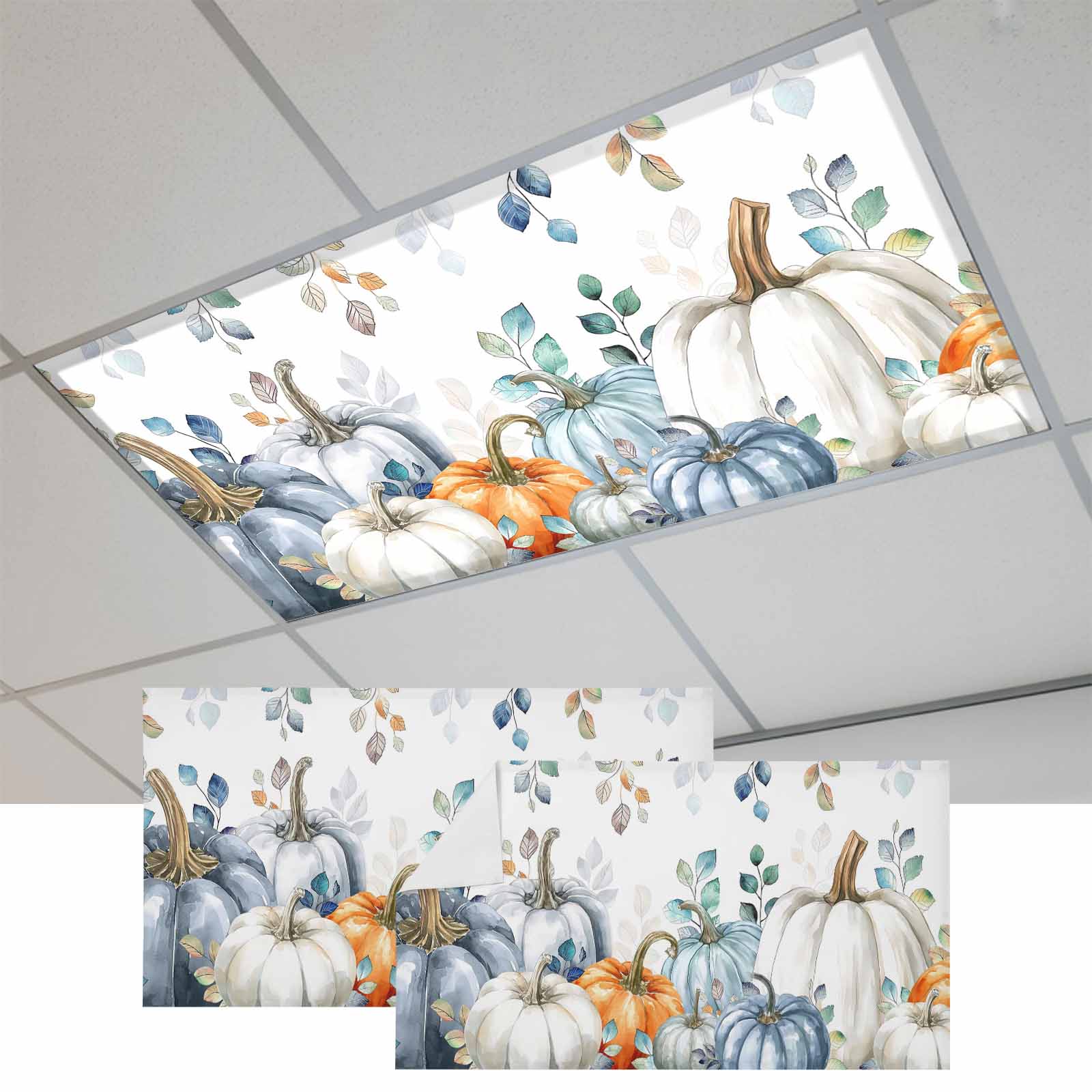 Fluorescent Light Covers for Ceiling Lights Classroom, Fall ...