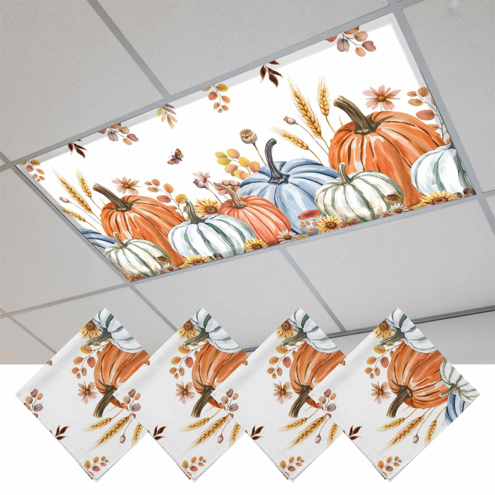 Fluorescent Light Covers for Ceiling Lights Classroom, Fall ...