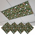 thumbnail image 1 of Fluorescent Light Covers for Ceiling Lights Classroom, Tropical Magnetic Ceiling Light Cover Filter for School,Office, 2X4 FT, Pack of 4, Frog Bread Mushroom Coffee Print Dark Green, 1 of 9