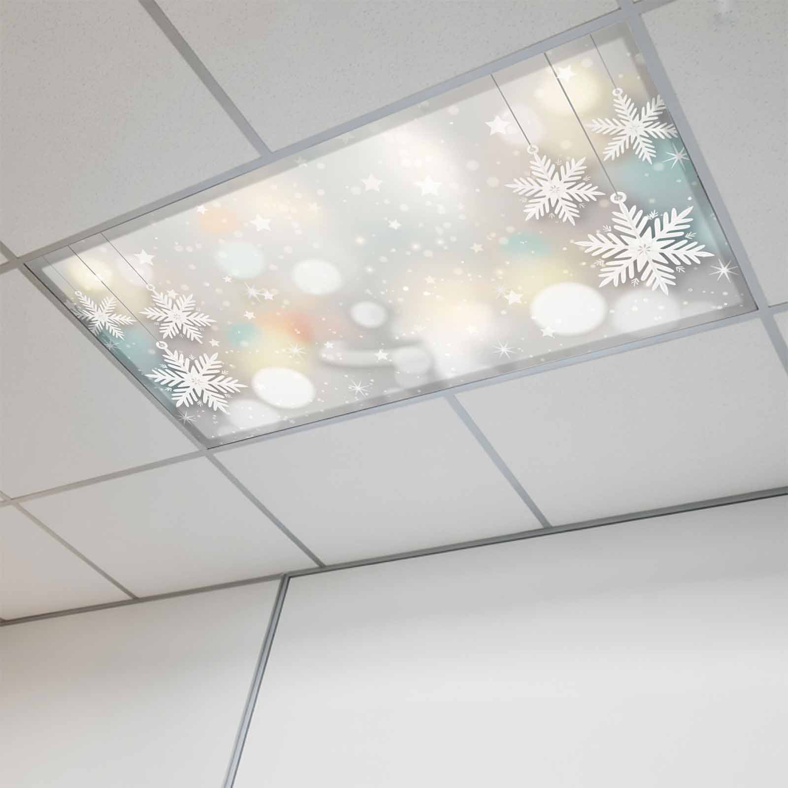 Fluorescent Light Covers for Ceiling Lights Classroom, Winter ...